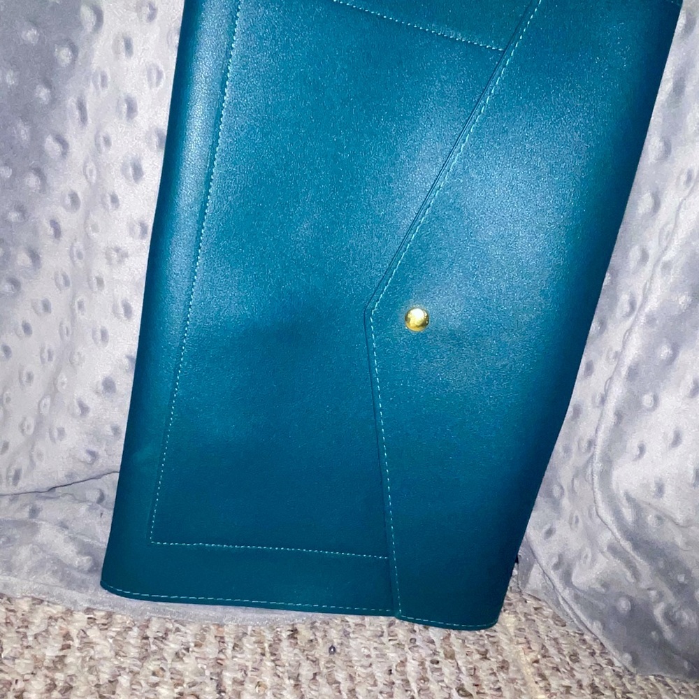BNWOT Glass Ladder MEGAN Portfolio Clutch (large)